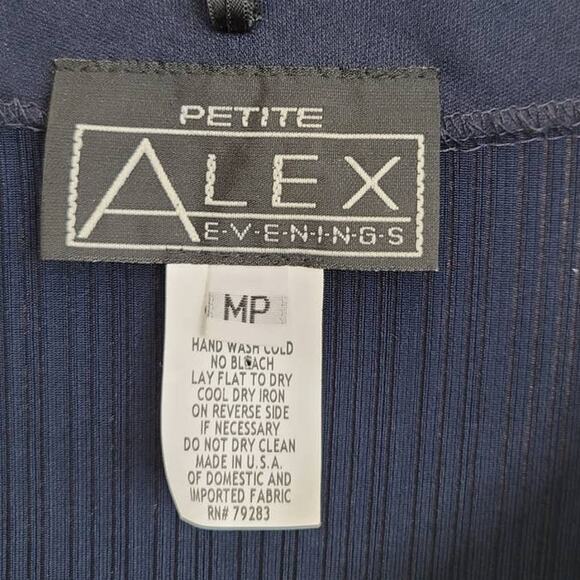 NWOT Alex Evenings Formal Bolero Jacket Size MEDIUM PETITE - Picture 3 of 5